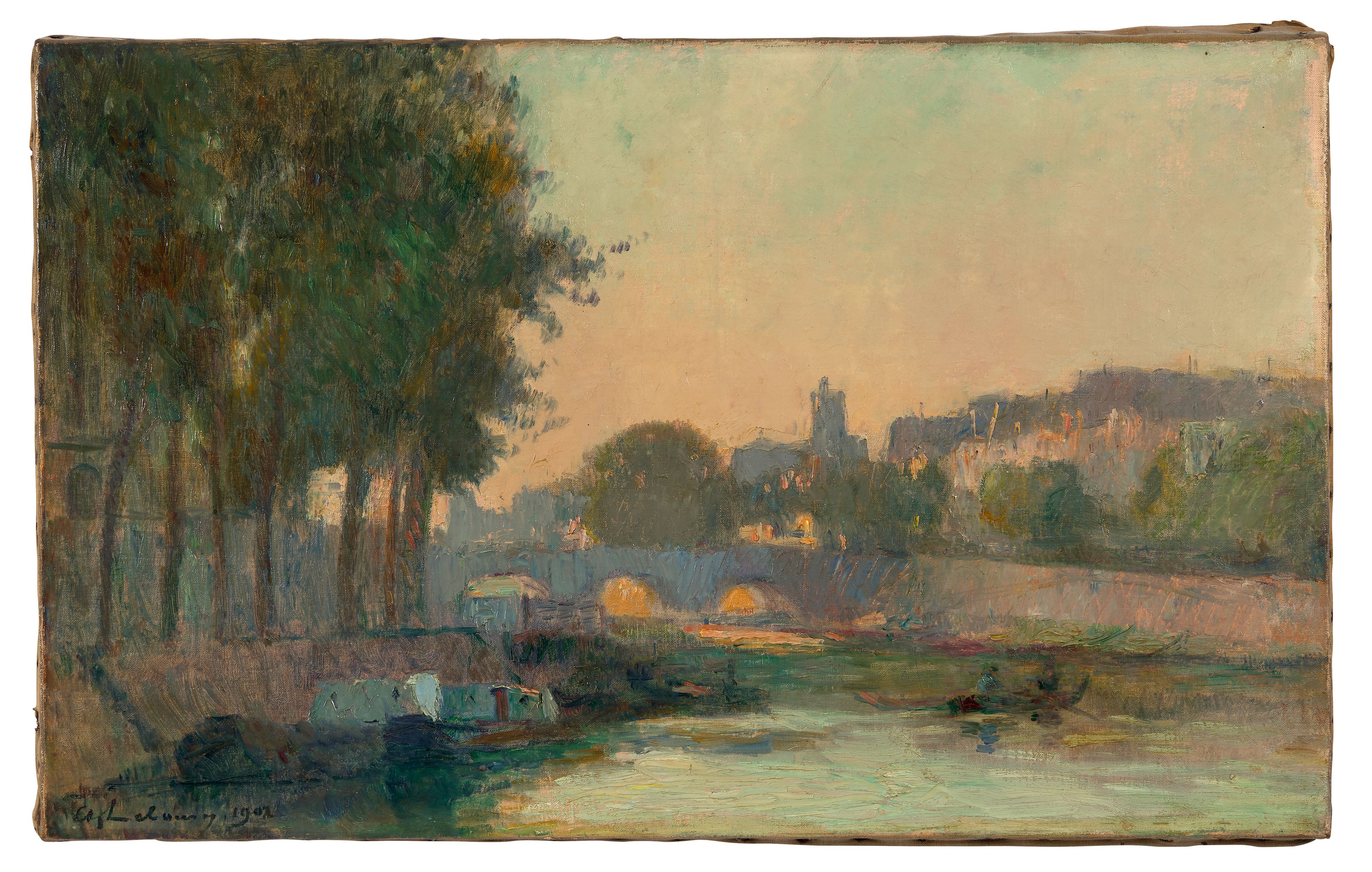 Paris, la Seine et l'île de la Cité - 1902