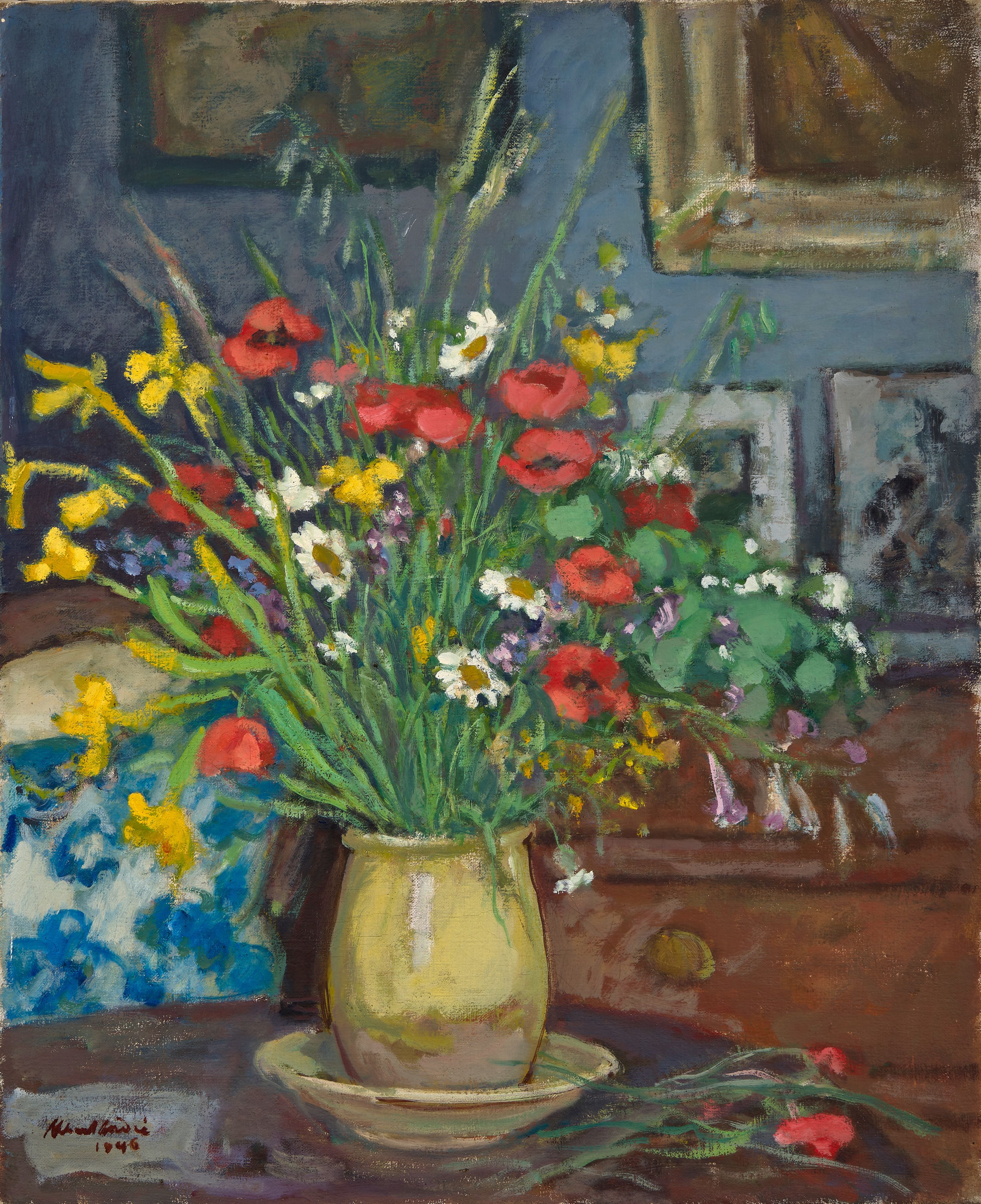 Bouquet de fleurs - 1946