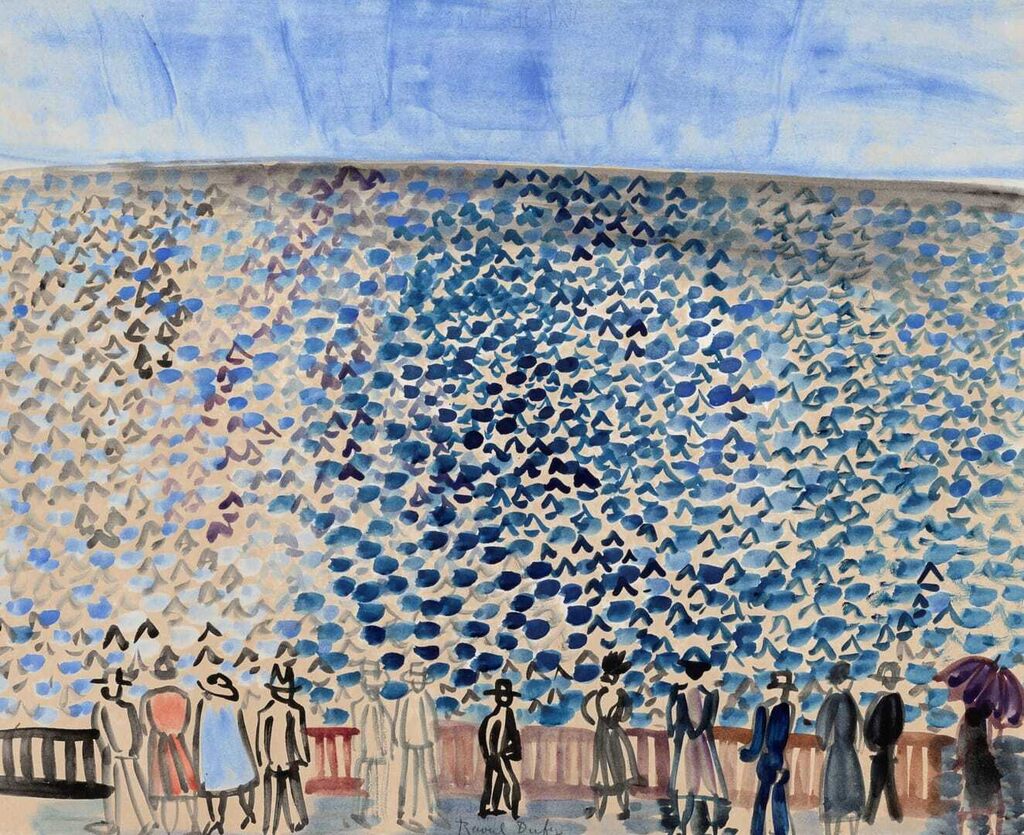 Raoul Dufy, Devant la mer