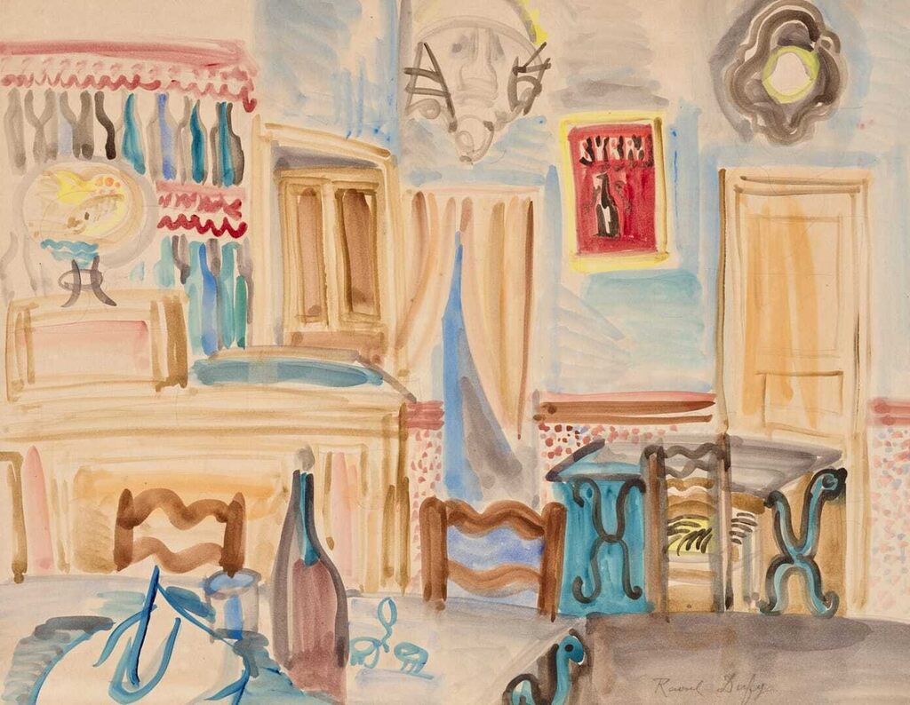 Raoul Dufy, Le Bistro