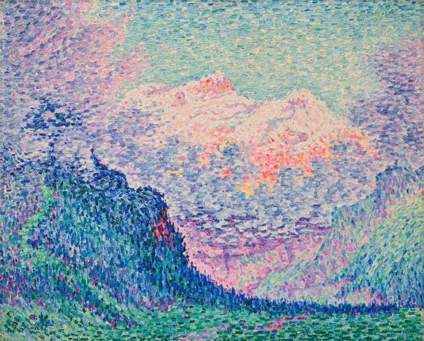 Paul Signac, Les Diablerets (L'Oldenhorn et le Bécabesson)