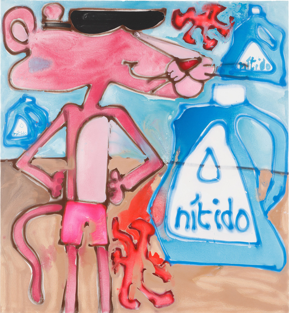 Katherine Bernhardt, Wash Everything