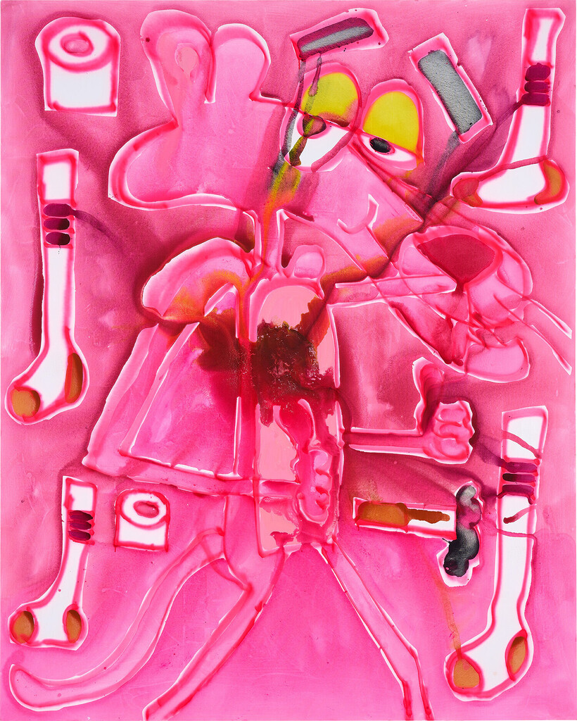 Katherine Bernhardt, Laundry Day