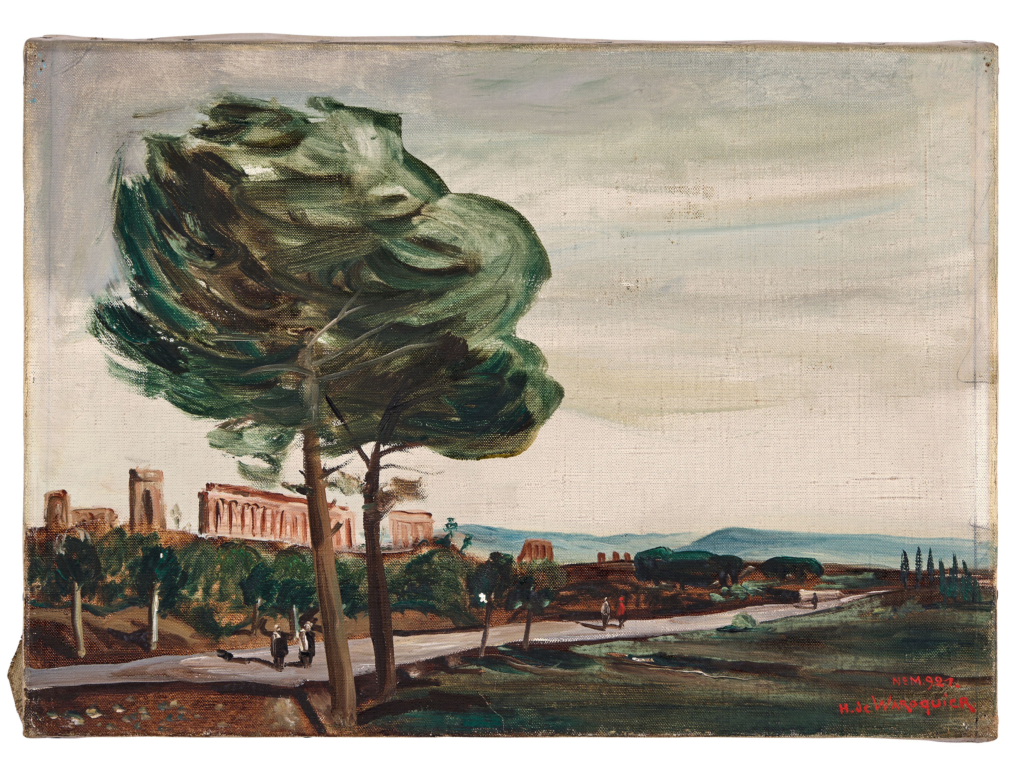 Aqueduc Claude, Campo Romano -  1928