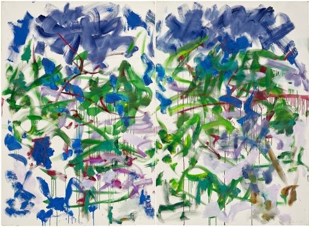 Joan Mitchell, Plain