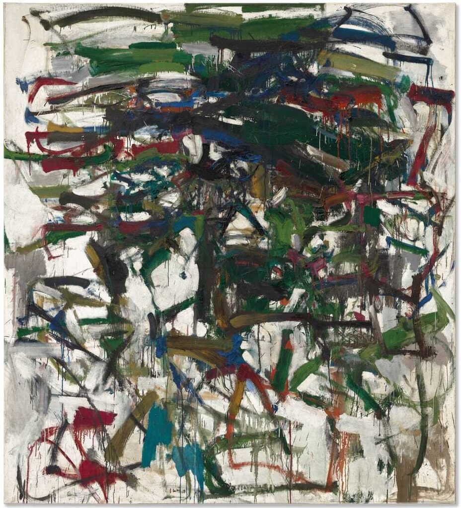Joan Mitchell, Cherchez l’aiguille