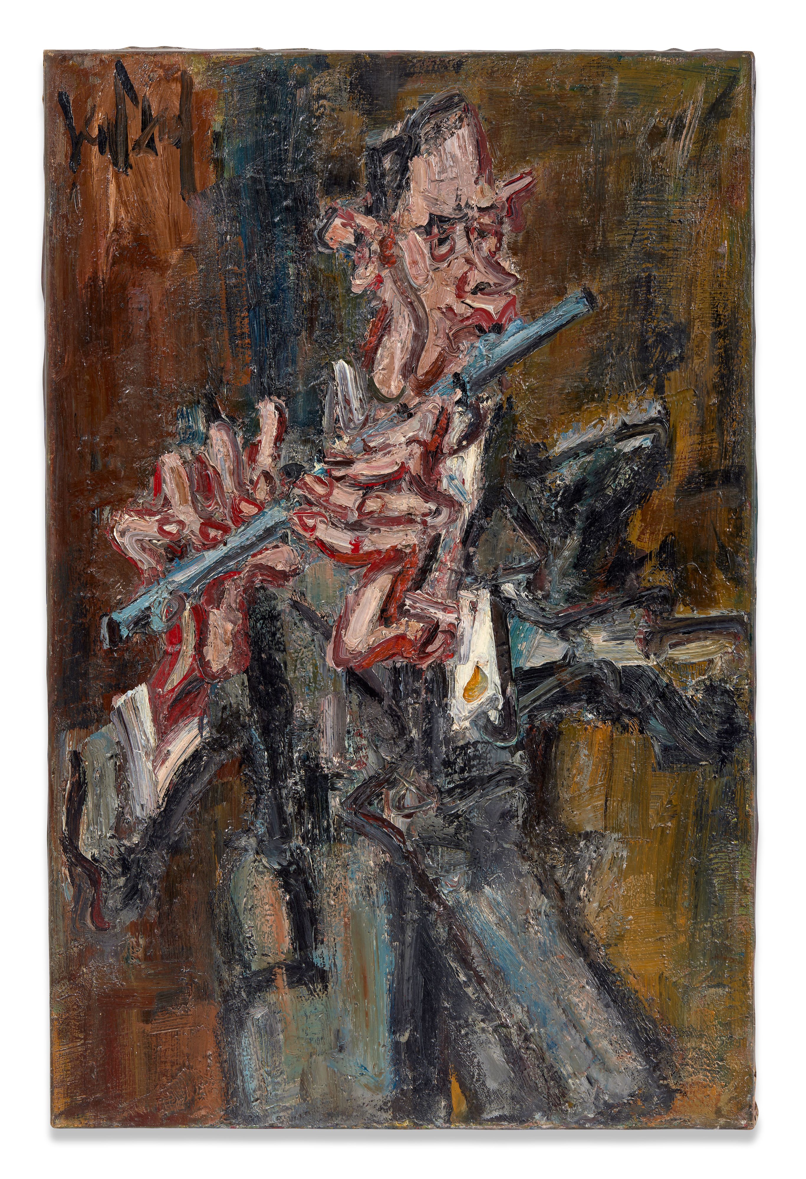 Le flûtiste - circa 1955-1960