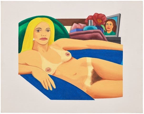 Tom Wesselman, Final Study for Kate Nude