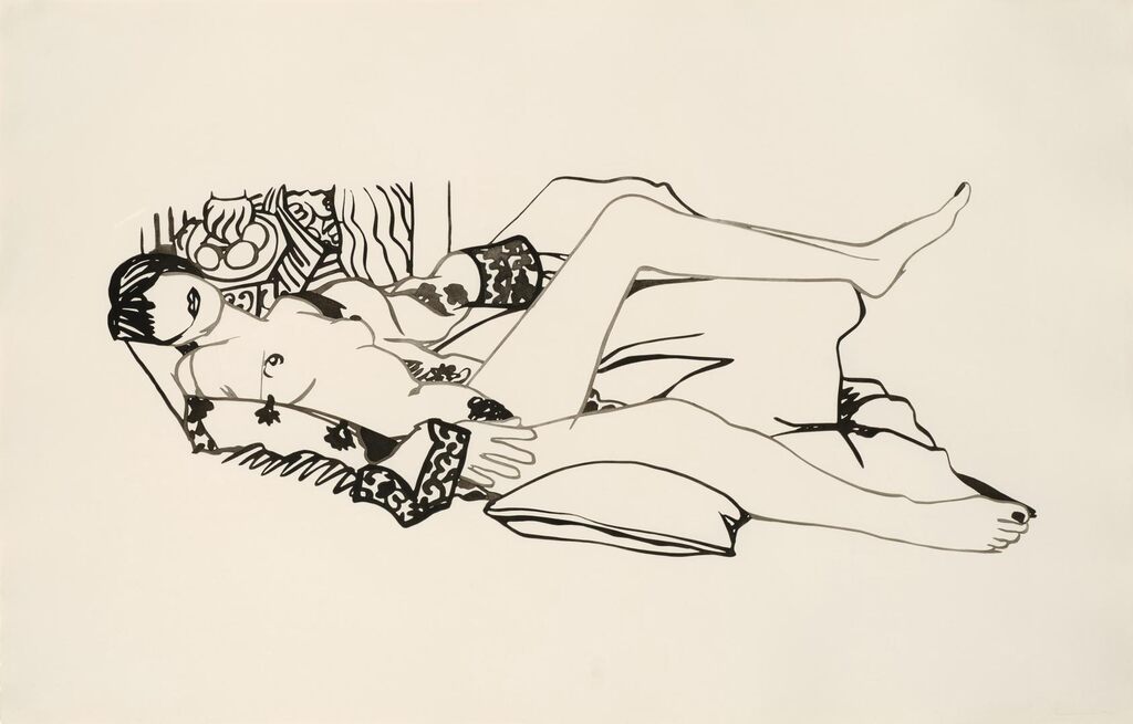Monica Nude and the Purple Robe