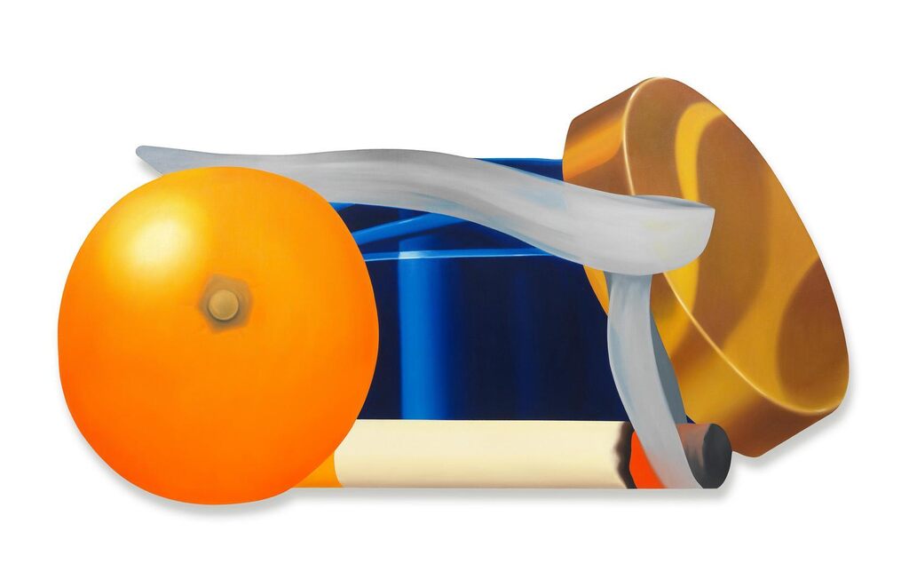 Tom Wesselman, Still Life with Blue Jar and Smoking Cigarette (Flat)