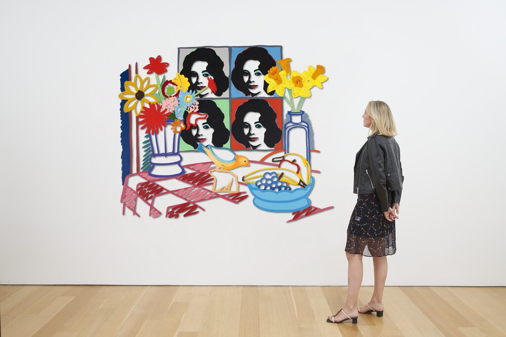 Tom Wesselman, Still Life with Four Lizes