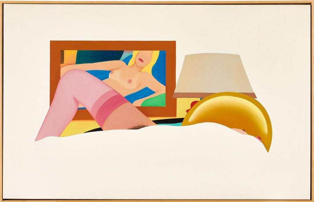 Tom Wesselman, STUDY FOR DROP OUT NUDE
