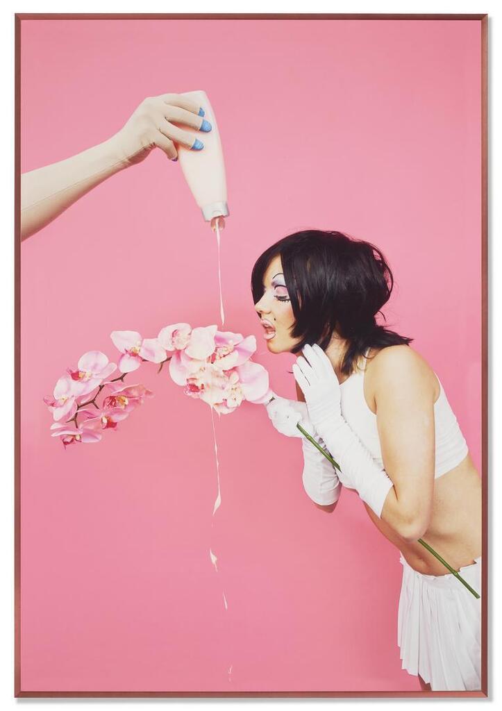 Untitled (Milk for Honey, or Tar) (in collaboration with Charlie Engman)