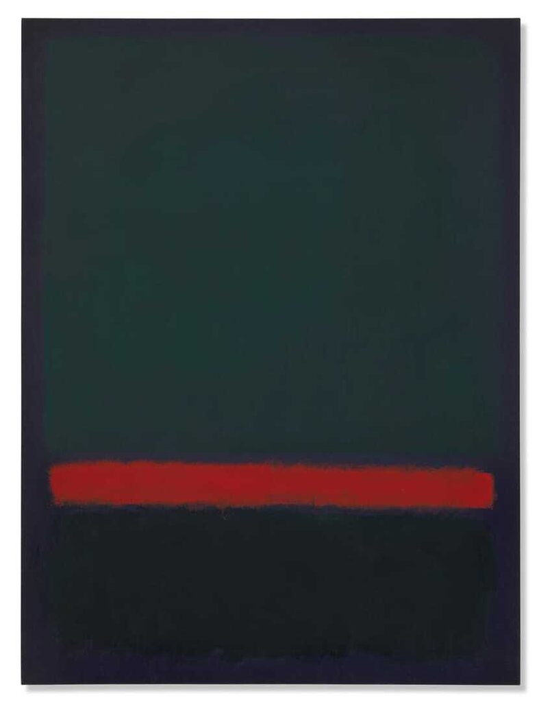 Mark Rothko, No. 15 (Two Greens and Red Stripe)
