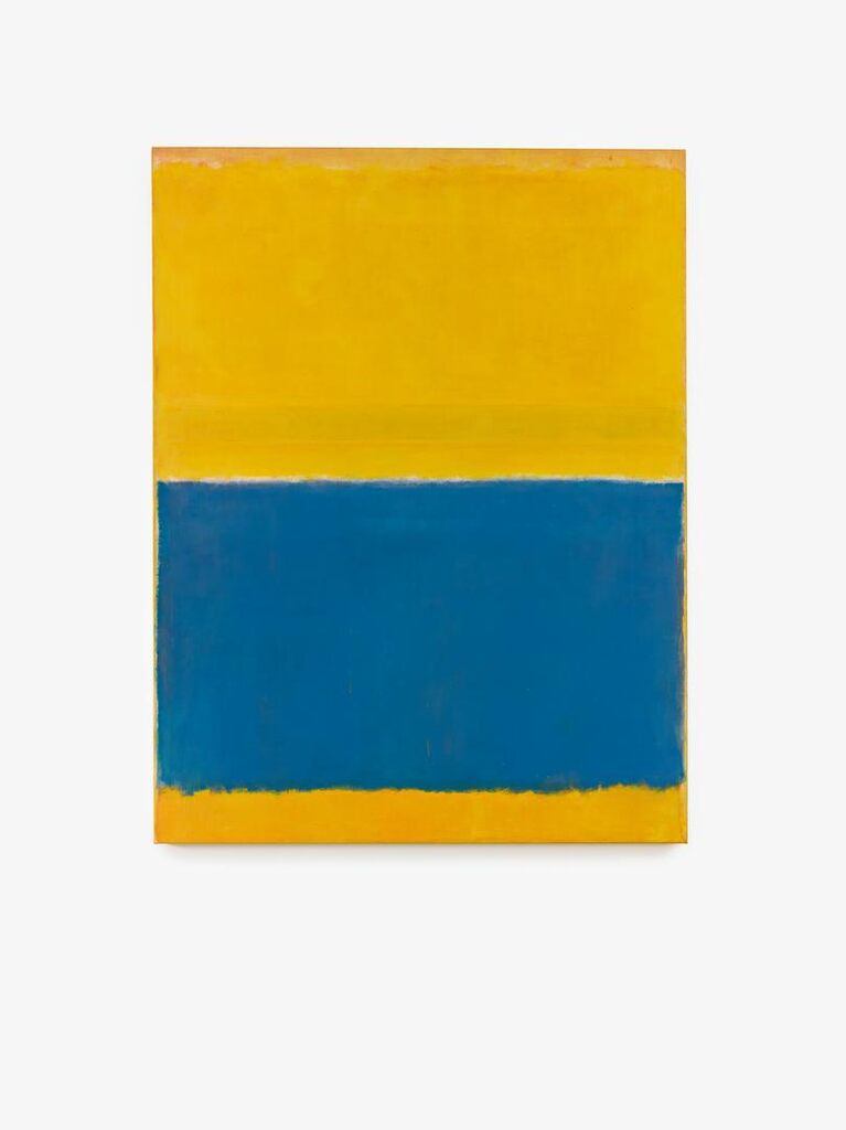 Mark Rothko, Untitled (Yellow and Blue)