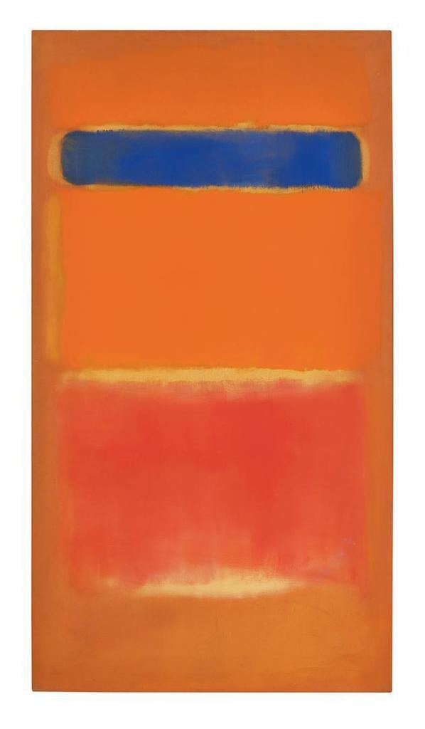 Mark Rothko, BLUE OVER RED