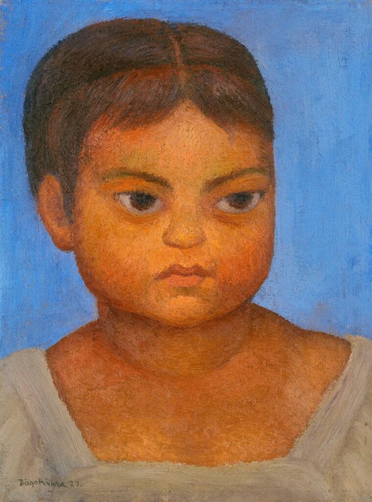 Diego Rivera, Retrato de Delfina Flores