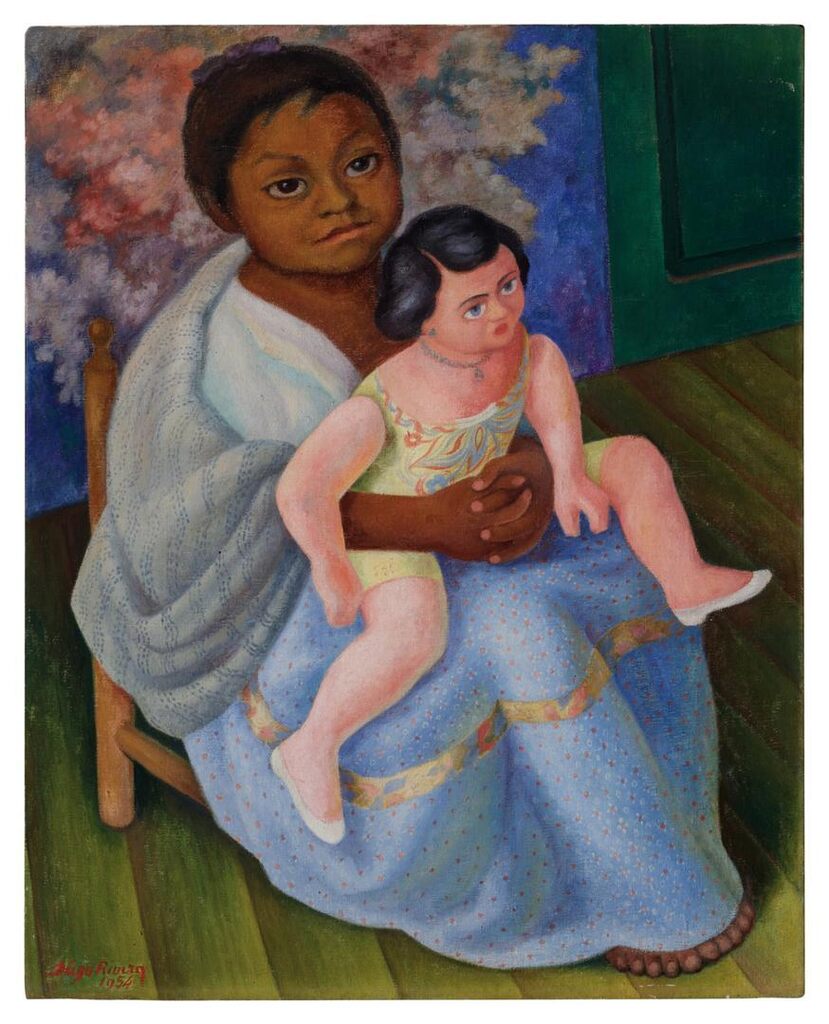 Diego Rivera, Niña con muñeca