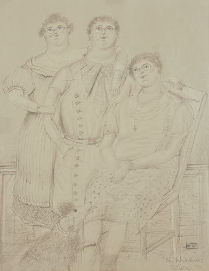 Fernando Botero, Tres hermanas