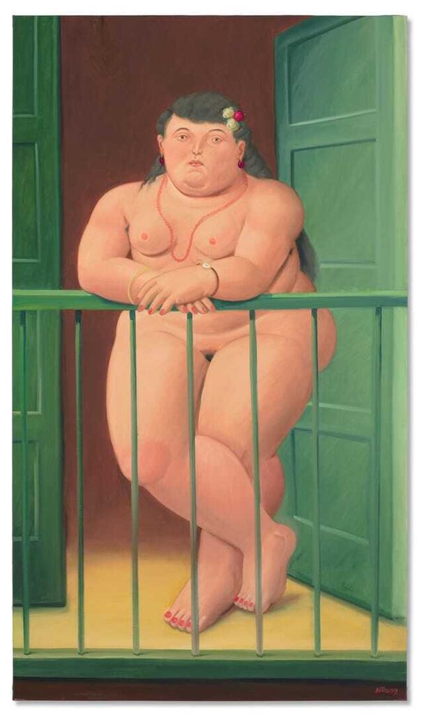 Fernando Botero, The Balcony