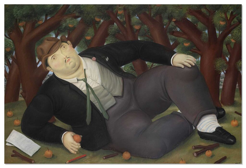 Fernando Botero, El poeta