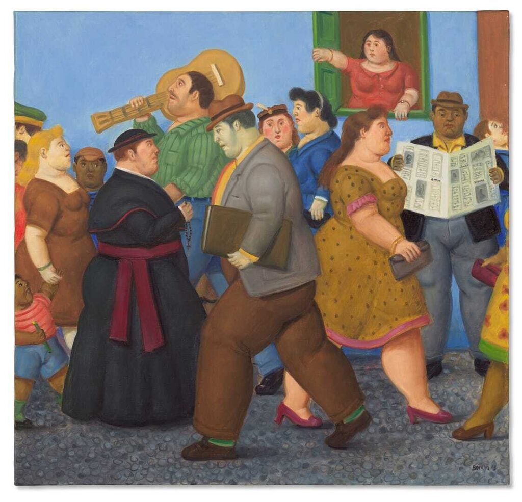 Fernando Botero, The Street