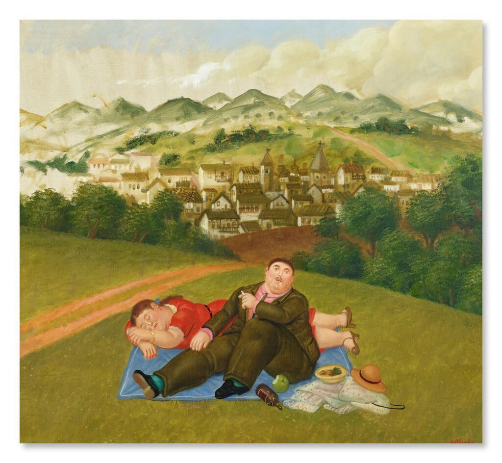 Fernando Botero, The Picnic