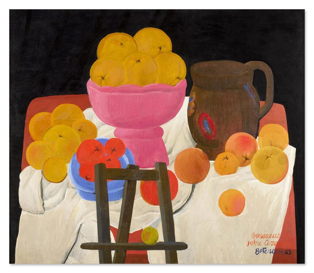 Fernando Botero, Variaciones sobre Cézanne