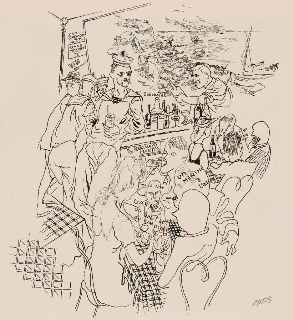 George Grosz, A la Troisième Avenue