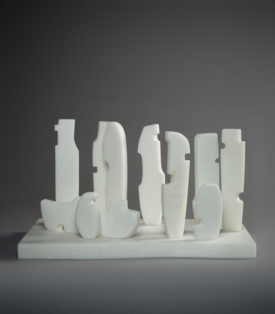 Barbara Hepworth, Group II (People Waiting)