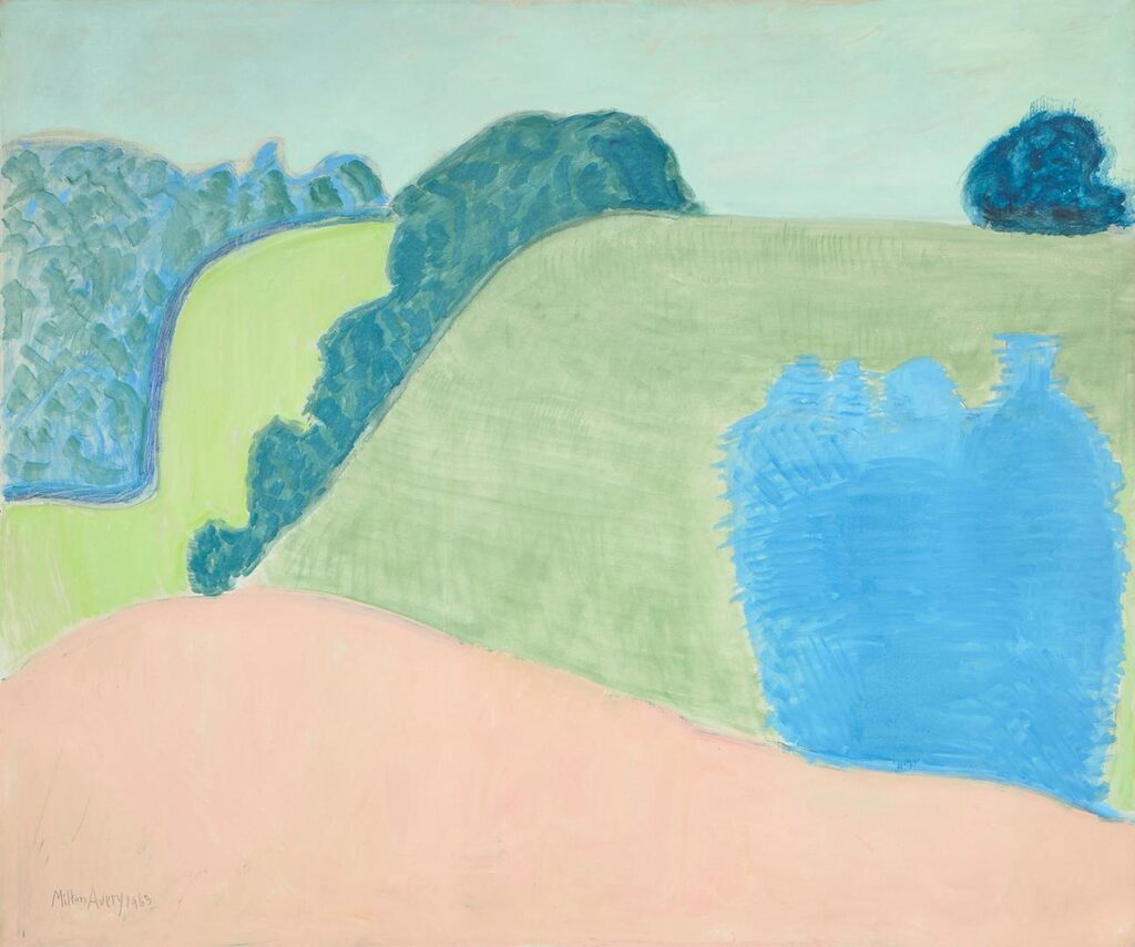 Milton Avery, Pink Meadow