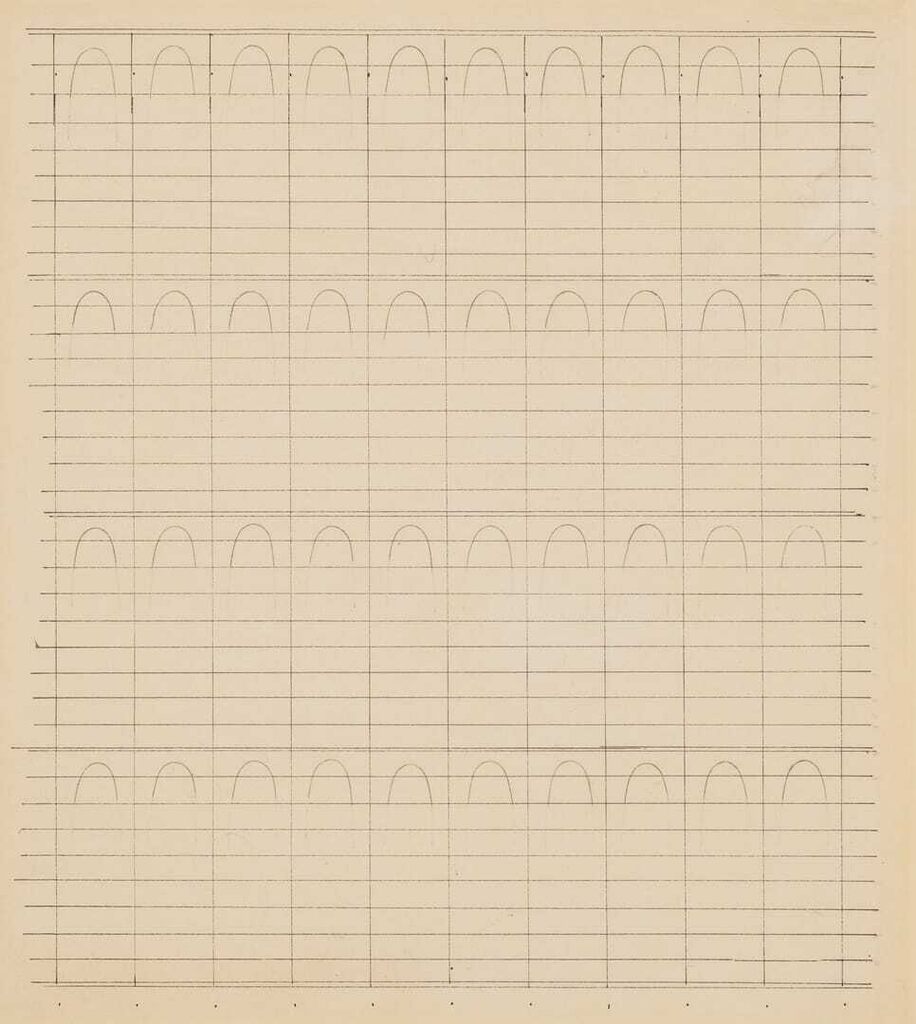 Agnes Martin, Untitled