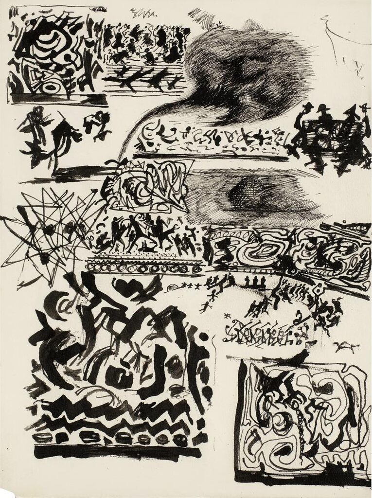 Jackson Pollock, Untitled