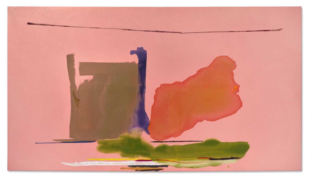 Helen Frankenthaler, The Last Minute in April