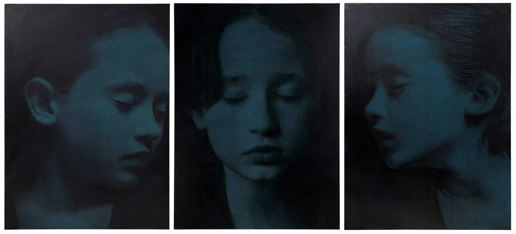 Gottfried Helnwein, (i) Sleep 5; (ii) Sleep 3; (iii) Sleep 8