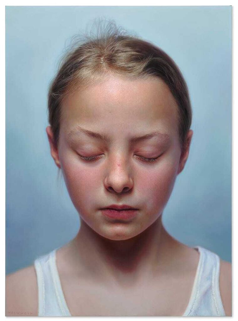 Gottfried Helnwein, Head of a Child IV