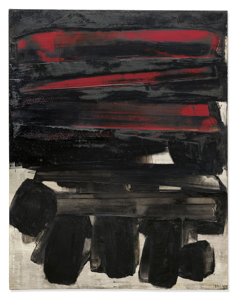 Pierre Soulages, Peinture