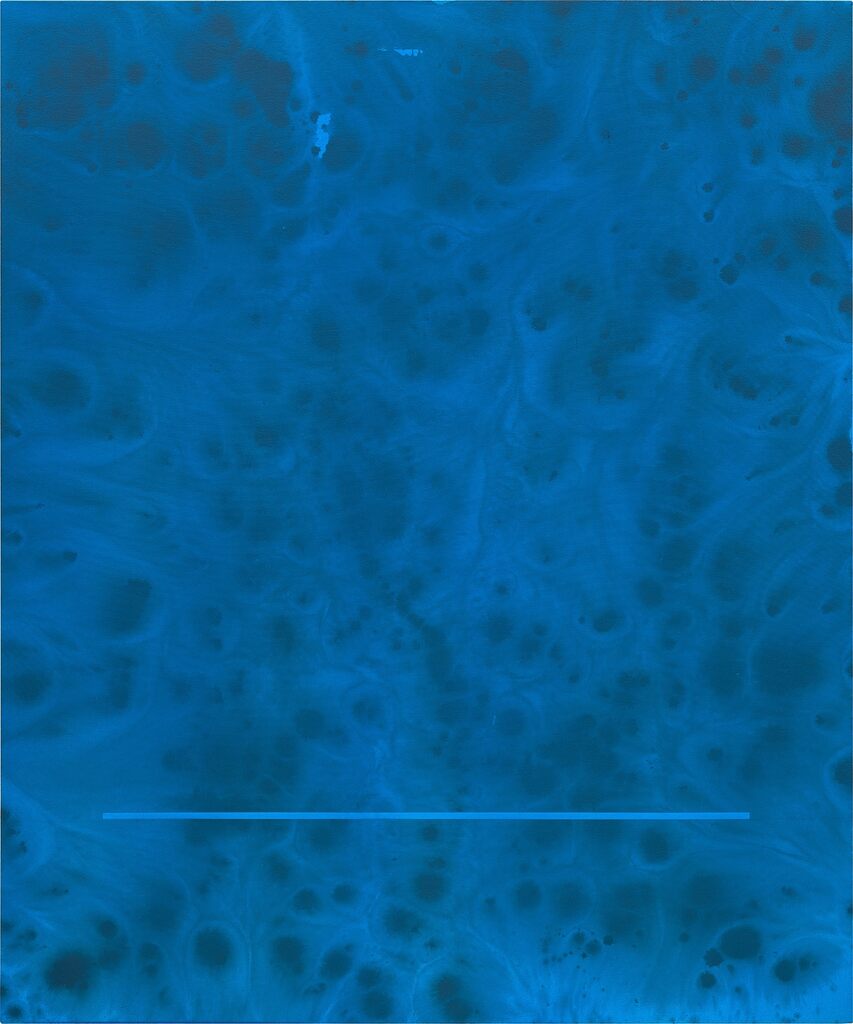 Untitled Painting in Cerulean