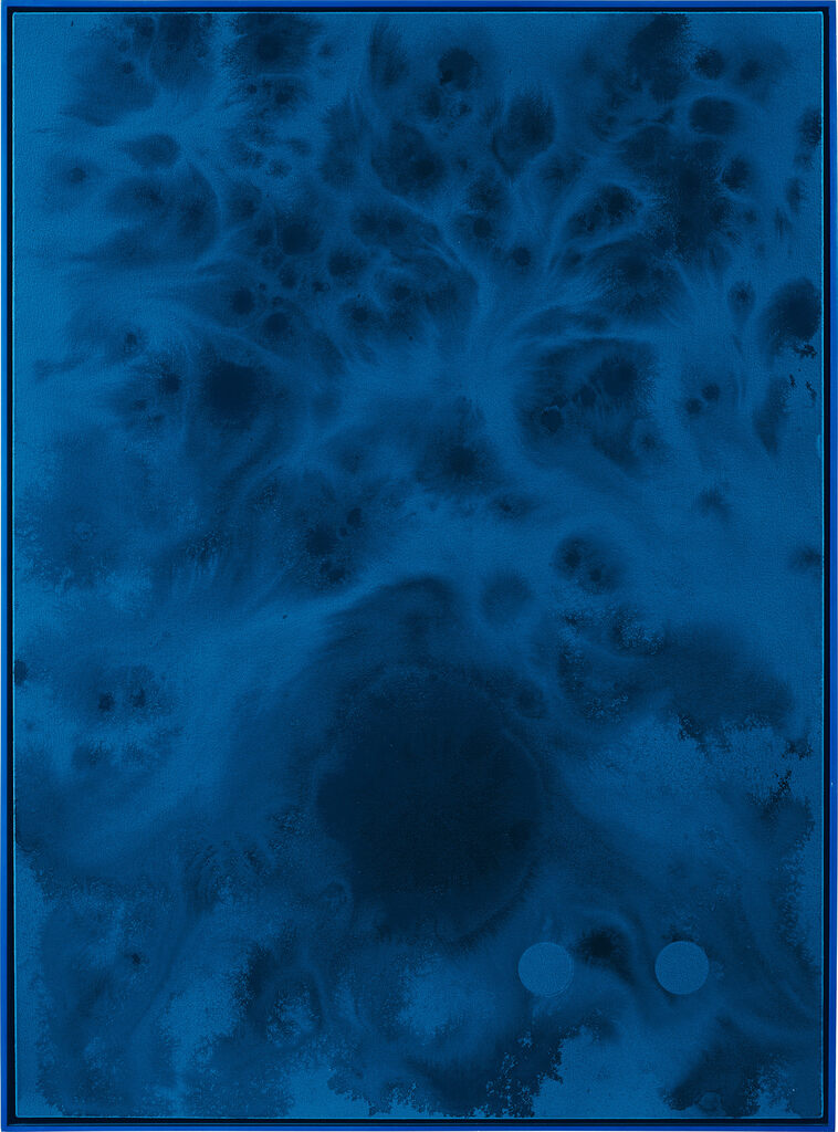 Untitled Painting in Cerulean