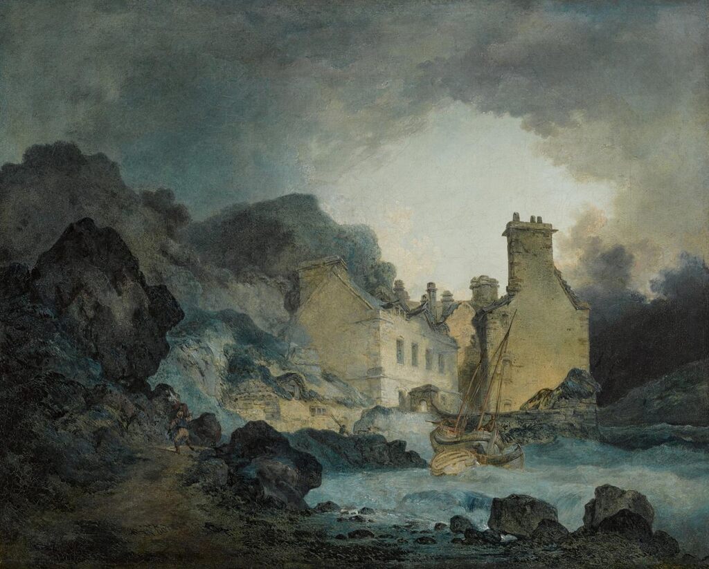 J. M. W. Turner, The Rising Squall, Hot Wells, from St Vincent's Rock, Bristol