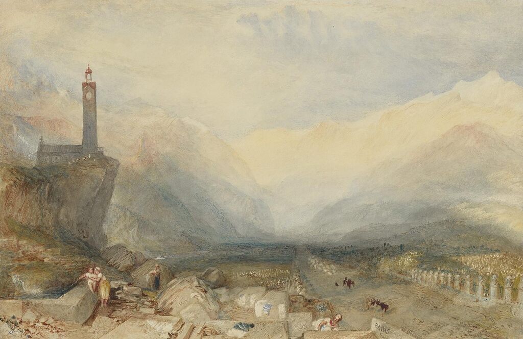 J. M. W. Turner, The Splügen Pass