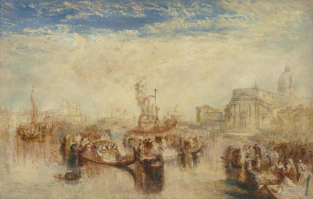 J. M. W. Turner, Depositing of John Bellini’s Three Pictures in La Chiesa Redentore, Venice