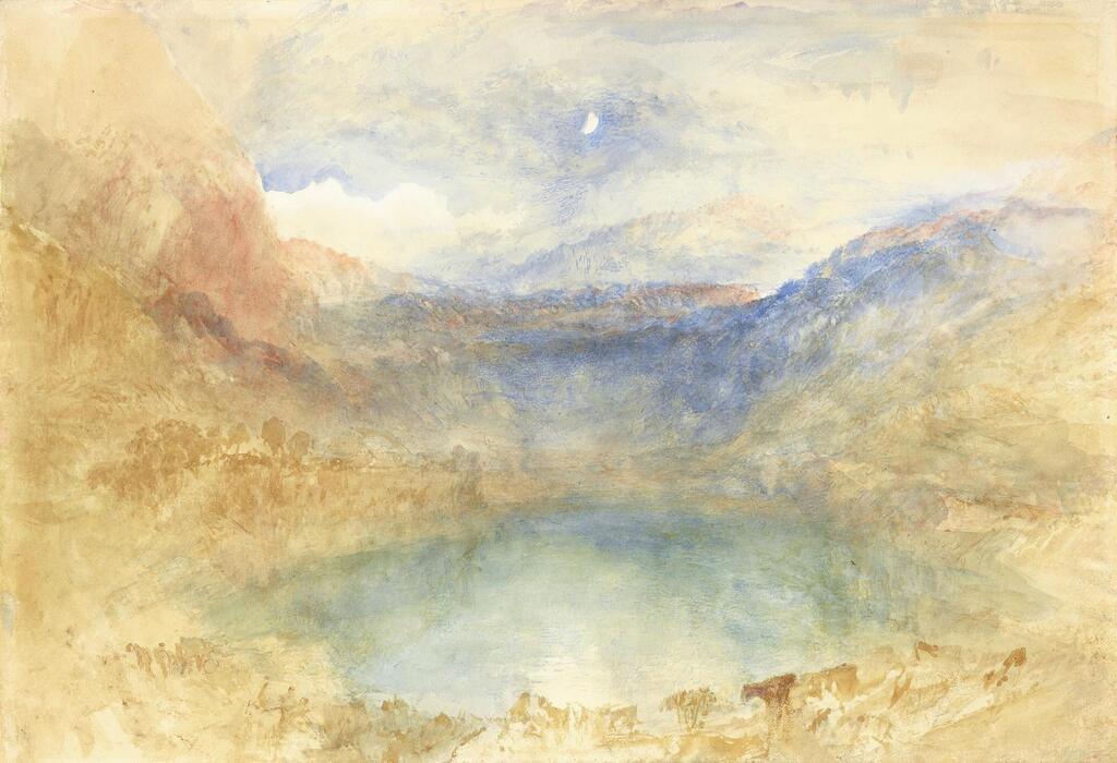 J. M. W. Turner, The Lungernsee by Moonlight, Switzerland