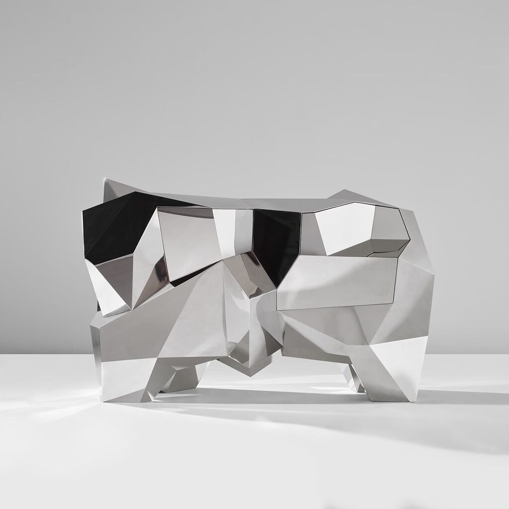 'Polyhedral' chest of drawers
