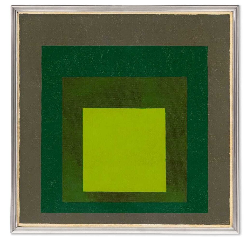 Josef Albers, Study to Homage to the Square: Sprouting