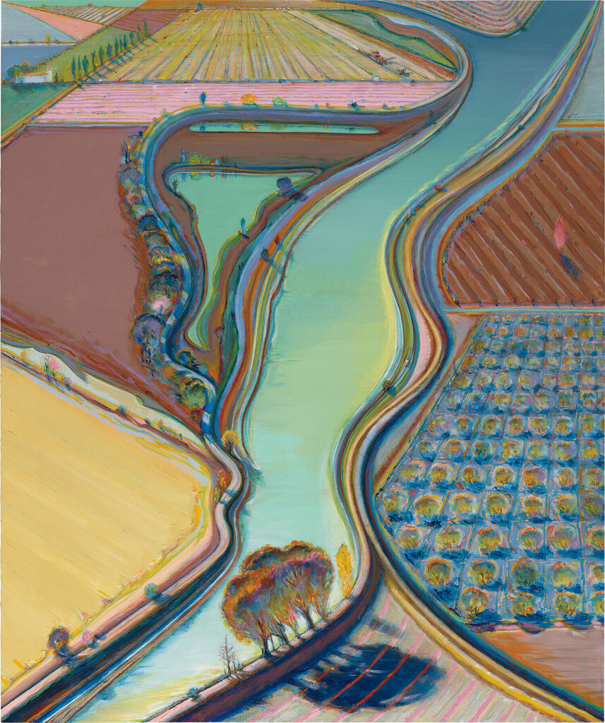 Wayne Thiebaud, Winding River