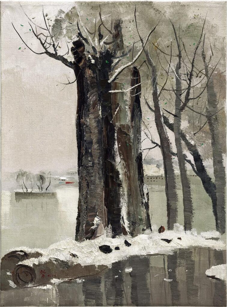 Wu Guanzhong, Snow in Beijing