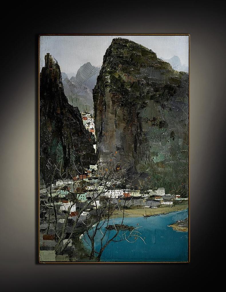 Wu Guanzhong, SCENERY OF GUILIN 桂林景色
