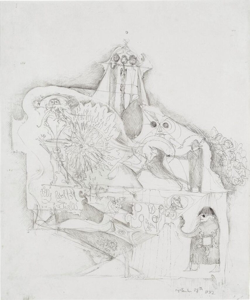 Leonora Carrington, View from Gold Street