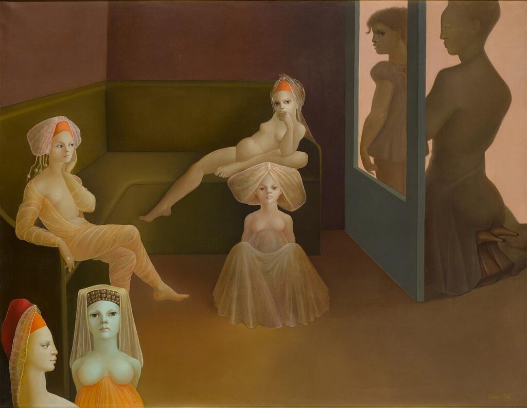 Leonor Fini, Rasch, Rasch, Rasch, meine Puppen Warten (Hurry, Hurry, Hurry... My Dolls are Waiting)